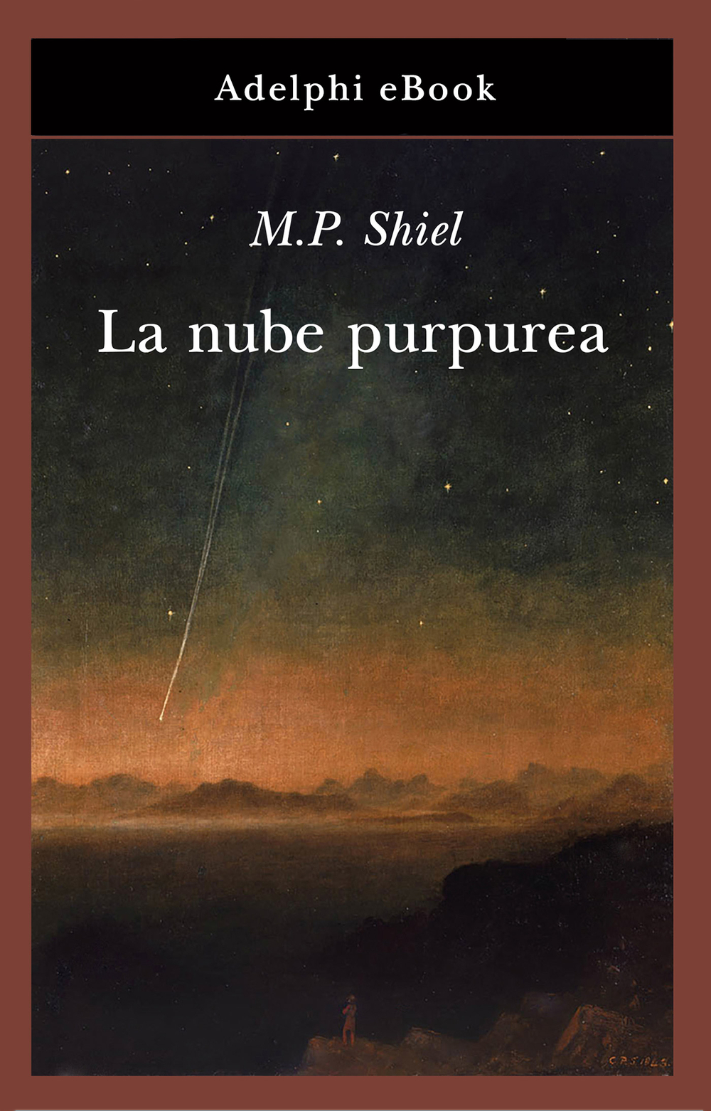 Copertina di La nube purpurea di Matthew P. Shiel, Adelphi, Gli Adelphi 22