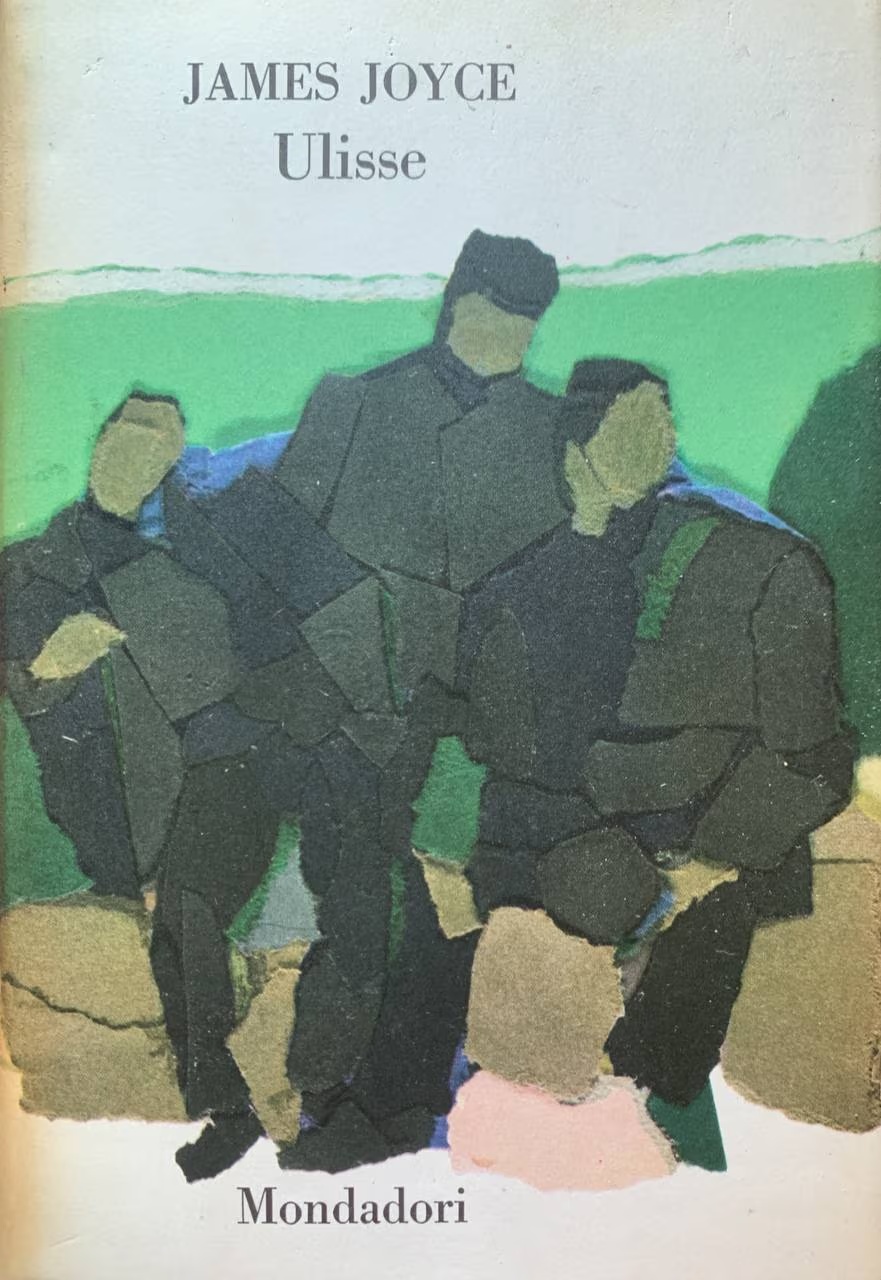Copertina di Ulisse di James Joyce, volume contenente i Frammenti scelti da La veglia di Finnegan tradotti da J. Rodolfo Wilcock