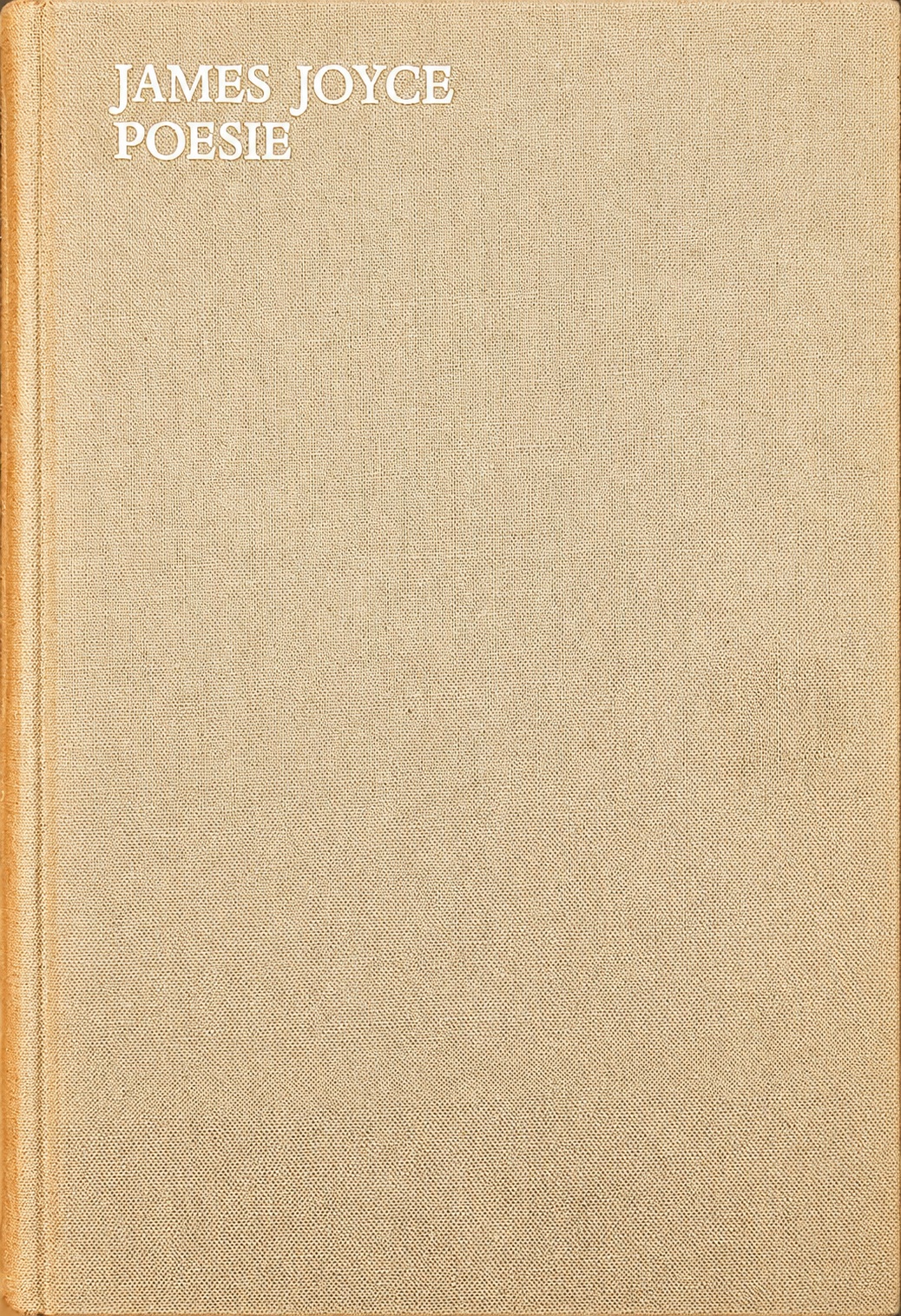 Copertina di Poesie di James Joyce, Mondadori, 1961